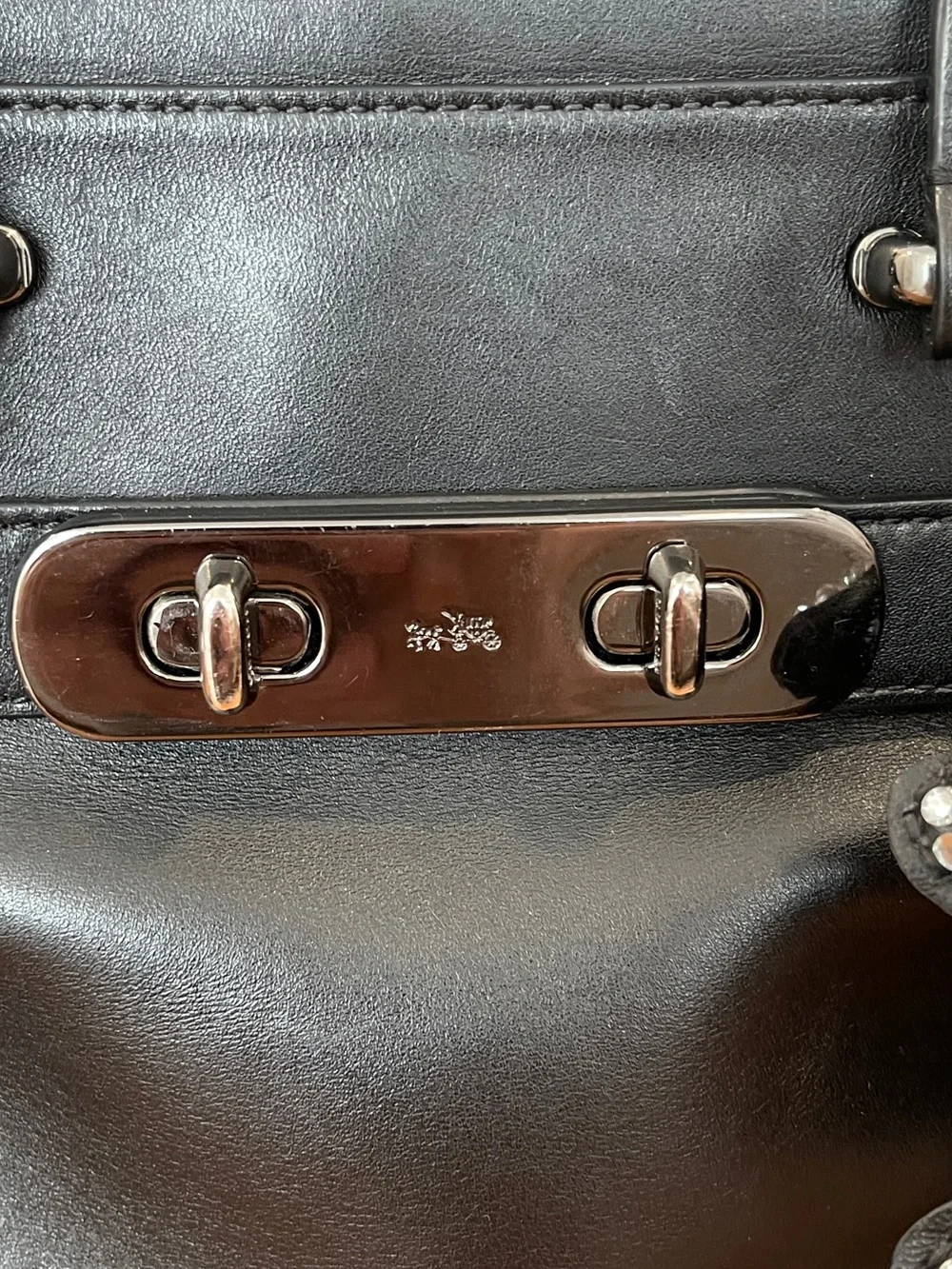 Coach Whipstitch Swagger 33 Leather Satchel - Limited Edition - Picture 7 of 9